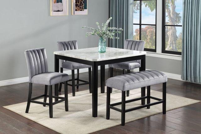 Crown Mark Pascal Gray Counter Bench-1