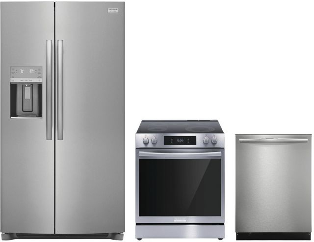 Frigidaire Gallery® 3 Piece Smudge-Proof® Stainless Steel Kitchen Package