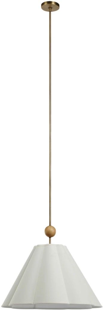 Renwil® Arielle Dark Antique Brushed Brass Pendant Light-0