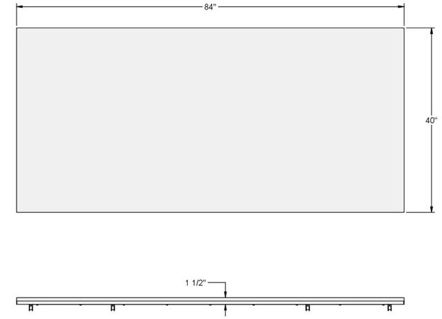 Amisco Customizable Ezra Dining Table-3
