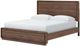 Signature Design by Ashley® Fortlorn Walnut Brown California King Panel Bed-4