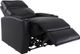 RowOne Galaxy II Home Entertainment Seating Black 2-Arm Power Recliner-1