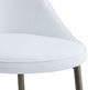Inspire™ Cleo 2-Piece Aged Gold/White Side Chair-4