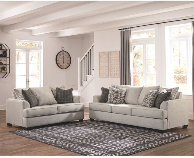 Signature Design by Ashley® Velletri Pewter Sofa-3