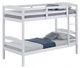 Furniture of America® Finsbury White Twin/Twin Bunk Bed-0