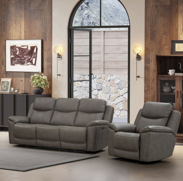 Behold™ Home Sante Fe Graphite Manual Glider Recliner-1