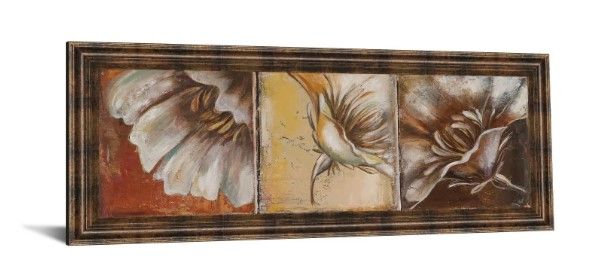 Classy Art The Three Poppies Il by Patricia Pinto Wall Art-1