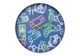 Monarch Specialties Inc. Blue 18" Wall Clock For Kids with Multi-Colored Neon Electronics-0