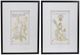 A & B Home 2-Piece Black/White/Yellow Wall Art Set-2