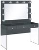 Coaster® Afshan Grey High Gloss Vanity Desk-0