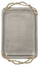 A & B Home Mabrey Gold/Silver Branch Tray-3