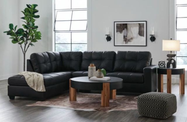 Benchcraft® Barlin Mills 2-Piece Carbon Left-Arm Facing Sectional and Chaise-4