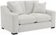 Coaster® Ashlyn Sand Upholstered Track Arm Loveseat-0