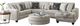Albany Industries 3-Piece Persia Beige Right-Arm Facing Chaise Sectional-0