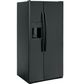 GE® 33" 23.0 Cu. Ft. Black Side-by-Side Refrigerator-4
