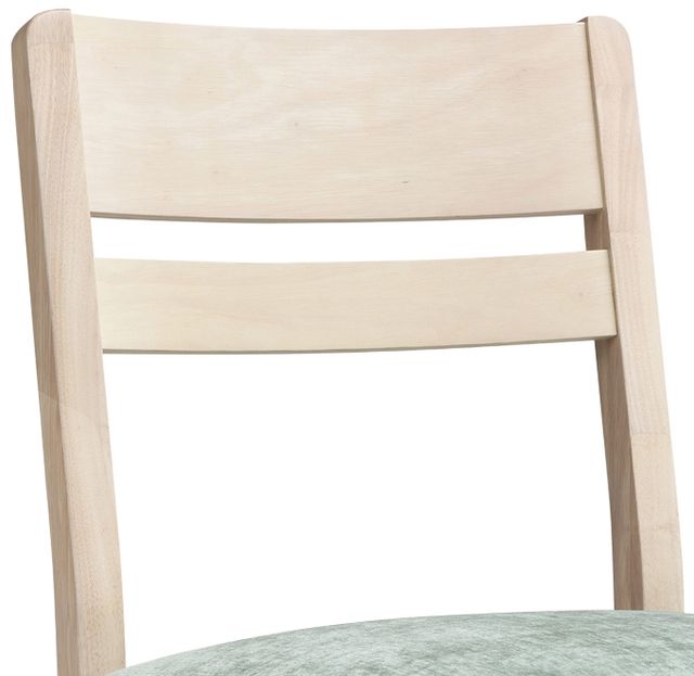 Intercon West End Natural/Sage Green Ladder Side Chair-1
