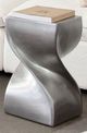 Diamond Sofa® Spire Nickel Accent Table-0