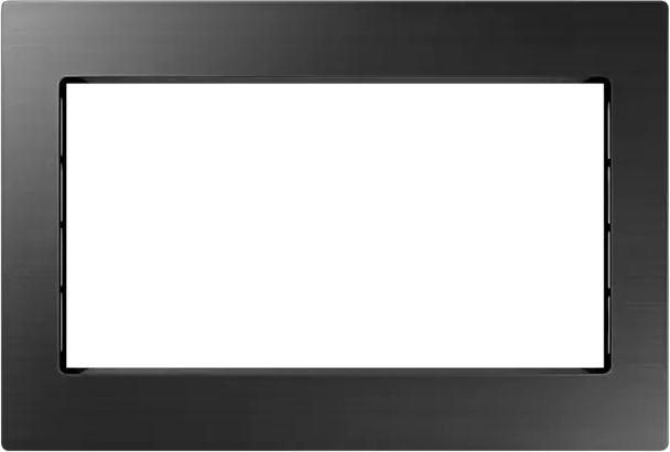 Samsung 30" Matte Black Stainless Steel Microwave Trim-0