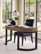 Lexington Home Zanzibar Henley Black/Brown Writing Desk-1