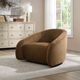 ACME Furniture Zoey Chocolate Accent Chair with Swivel-1