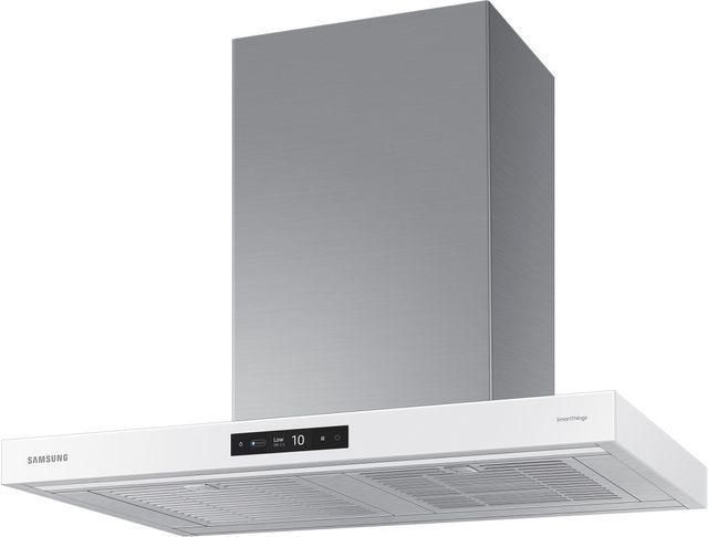 Samsung Bespoke 30" Clean White Wall Mounted Range Hood-1