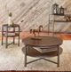 Liberty Furniture Breckinridge Mahogany Spice/Pewter Round Cocktail Table-1