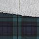 Olliix by Woolrich Brewster Blue Softspun Down Alternative Filled Throw-1