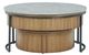 Signature Design by Ashley® Fridley 2-Piece Gray Nesting Table with Natural Drum Base-1