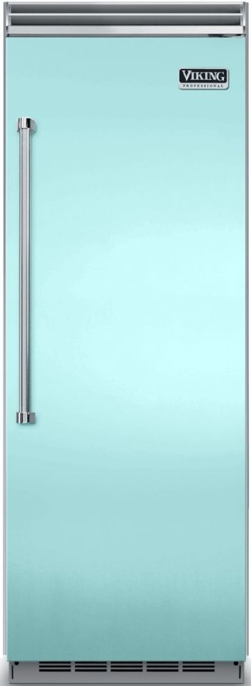 Viking® 5 Series 30 in. 17.8 Cu. Ft. Bywater Blue Column Refrigerator-0