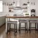 Amisco Customizable Miller Upholstered Counter Stool-1