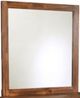 Horizon Home® El Paso Brown Wax Dresser and Mirror-2