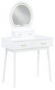 Homelegance® Camilla White Youth Vanity Dresser with Mirror and Stool Set-2