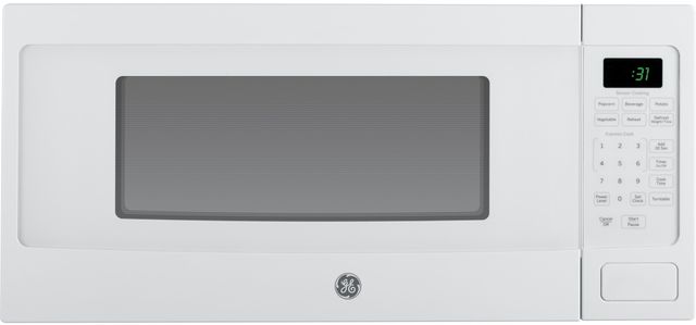 GE Profile™ 1.1 Cu. Ft. White Countertop Microwave-0