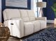 Hooker® Furniture MS Miles Oslo Pebble Power Reclining Sofa with Power Headrest-5