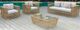 VIG Furniture Renava Ko Tao 4-Piece Brown/White Wicker Outdoor Sofa Set-0
