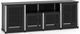 Salamander Designs® Synergy Model 345 AV Cabinet-Black/Aluminum-0