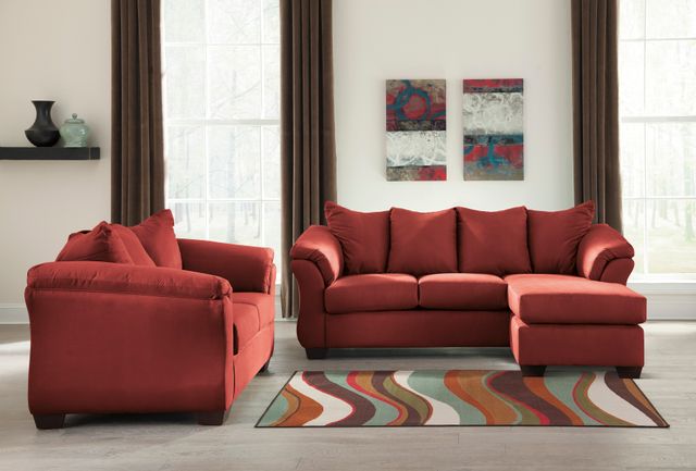 Signature Design by Ashley® Darcy Salsa Sofa Chaise-1