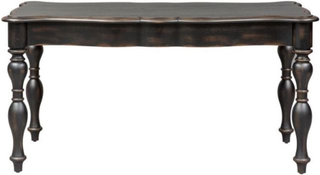 Liberty Furniture Chesapeake Wire Brushed Antique Black Writing Desk-2