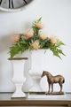 A & B Home Gold/White Elliette Decorative Urn-3