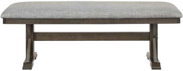 Crown Mark Lloyd Brown/Gray Dining Bench-3