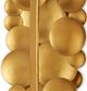 Currey & Company Lavengro Contemporary Gold Leaf Wall Sconce-3
