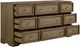 Bernards Tarrington Almond Dresser-3
