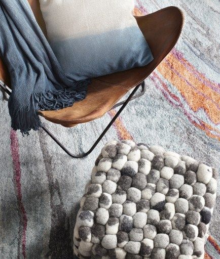 Surya Toya Teal 50"x60" Throw Blanket-3
