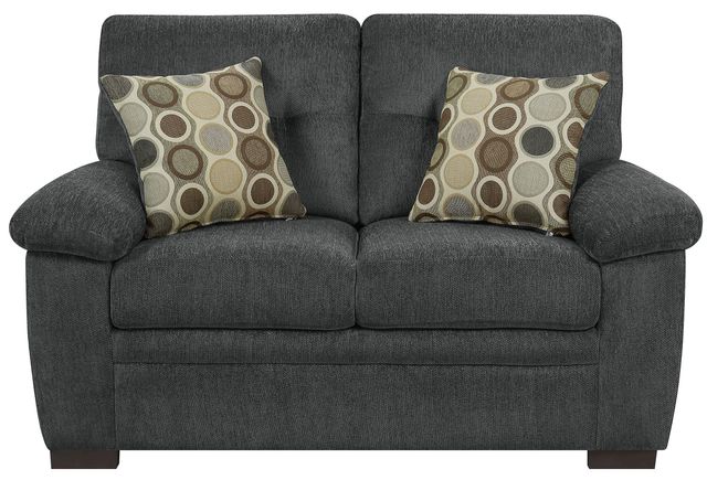 Coaster® Fairbairn 3-Piece Charcoal Stationary Seating Set-3