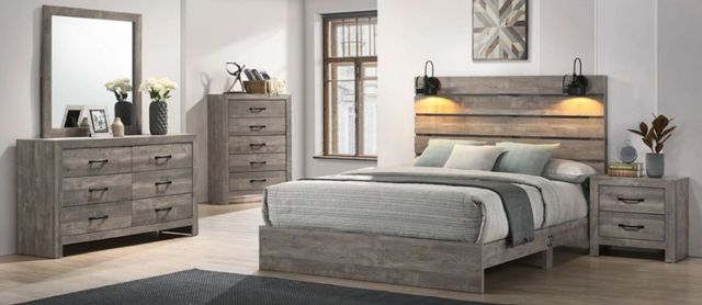 American Wholesale Furniture Cameron Gray Chest-1