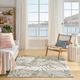 Nourison Home™ Aloha Ivory Sage 5'x8' Area Rug-1