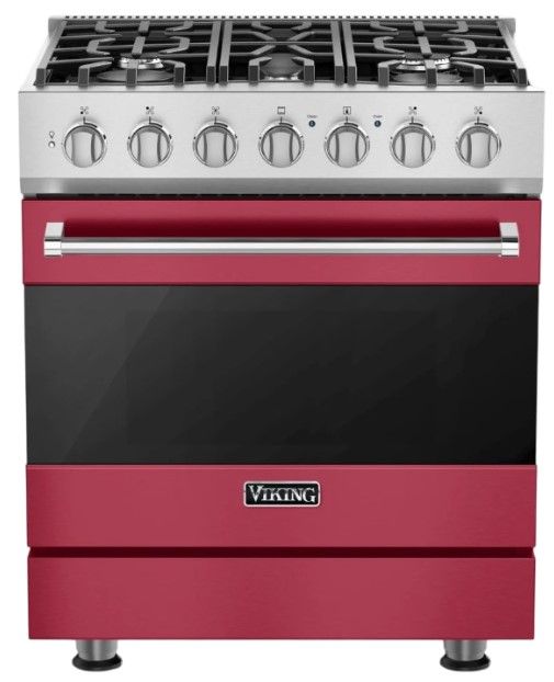 Viking® 3 Series 30" Valentine Propane Pro Style Gas Range-0