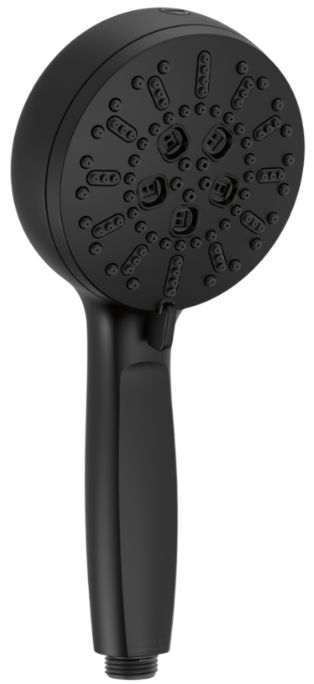 Delta Universal Showering Matte Black 7-Setting Hand Shower with Cleaning Spray-0