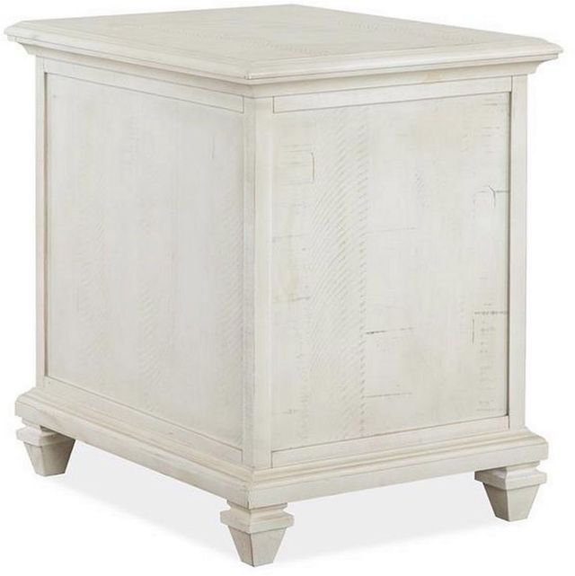 Magnussen Home® Newport Alabaster Chairside End Table-3