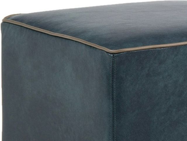 Smith Brothers Customizable 953 Leather Cocktail Ottoman-1